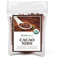Algopix Similar Product 7 - Healthworks Cacao Nibs Raw Organic 80