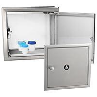 Algopix Similar Product 2 - BOBRICK 505 Stainless Steel Recessed