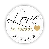 Algopix Similar Product 9 - Love is Sweet Enjoy a Treat  Wedding
