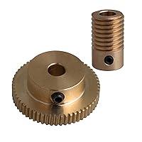Algopix Similar Product 16 - CNBTR 6MM Hole Dia Brass Gear Shaft 