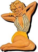 Algopix Similar Product 8 - Aquarius Marilyn Pin Up Magnet