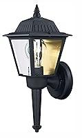 Algopix Similar Product 2 - 1Light Black Outdoor Sconce Lantern