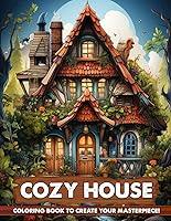 Algopix Similar Product 13 - Cozy House Coloring Book Features