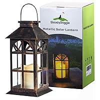 Algopix Similar Product 14 - Solar Lantern Outdoor Classic Decor