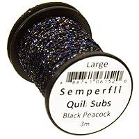 Algopix Similar Product 9 - Semperfli Quill Subs Large  Black