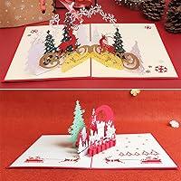 Algopix Similar Product 3 - Pop Up Merry Christmas Cards  3d