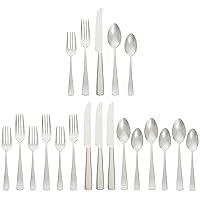 Algopix Similar Product 10 - Amazon Basics 20Piece Stainless Steel