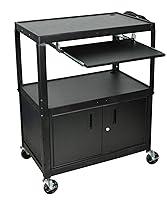 Algopix Similar Product 16 - LUXOR AVJ42XLKBC ExtraLarge Steel Cart