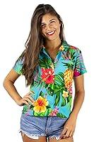 Algopix Similar Product 13 - KING KAMEHA Funky Hawaiian Blouse