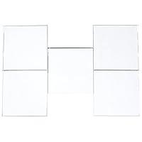 Algopix Similar Product 10 - CleverDelights 3 Square Glass Tiles 