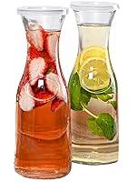 Algopix Similar Product 1 - Estilo Glass Carafe 1 Liter With Lid
