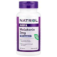 Algopix Similar Product 17 - Natrol Melatonin 3 mg Sleep Time