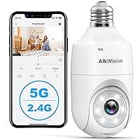 Algopix Similar Product 3 - 2K Light Bulb Security Camera 