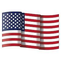 Algopix Similar Product 19 - Red Hound Auto American Flag Wavy Wall