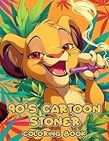 Algopix Similar Product 3 - 90s Cartoon Stoner Coloring Book 50