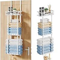 Algopix Similar Product 20 - HapiRm Towel Rack Bathroom Storage  3