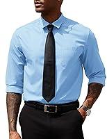 Algopix Similar Product 6 - COOFANDY Mens Slim Fit Dress Shirts