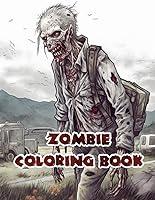 Algopix Similar Product 11 - Zombie Coloring Book A HauntingCreepy