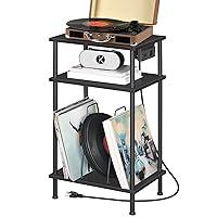 Algopix Similar Product 15 - HOOBRO 3Tier Record Player Stand