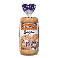 Algopix Similar Product 6 - Thomas Blueberry Bagels 6 Pre Sliced
