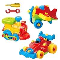 Algopix Similar Product 18 - Take Apart Toys Set  Airplane Toy 