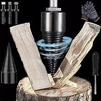 Algopix Similar Product 1 - Shirem Easysplit Drill Bit Wood Log