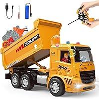 Algopix Similar Product 7 - Race Remote Control Dump Truck  RC