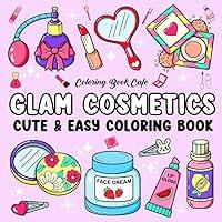 Algopix Similar Product 9 - Glam Cosmetics Coloring Book for