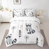 Algopix Similar Product 11 - Erosebridal Raccoon 7 Piece Comforter