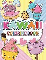 Algopix Similar Product 4 - Kawaii Coloring Book Animals Food