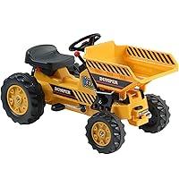 Algopix Similar Product 11 - Kalee Dump Kids Pedal Tractor Yellow