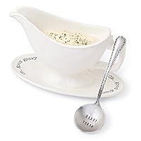 Algopix Similar Product 6 - Mud Pie Circa Gravy Boat Sets Gravy