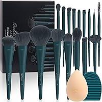 Algopix Similar Product 16 - DUcare Makeup Brushes Set 17 Pcs with