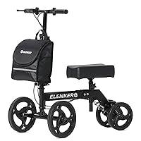 Algopix Similar Product 16 - ELENKER Steerable Knee Walker with 10