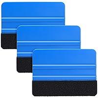Algopix Similar Product 7 - Durable Black Felt Edge Vinyl Squeegee