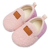 Algopix Similar Product 13 - LRUN Slippers for Children Pink Fuzzy