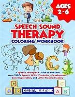 Algopix Similar Product 17 - Speech Sound Therapy Coloring Workbook