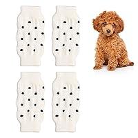 Algopix Similar Product 4 - 4Pcs Dog Leg Warmers Knitted Winter