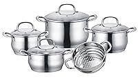 Algopix Similar Product 19 - Concord 9 Piece Stainless Steel 5Ply