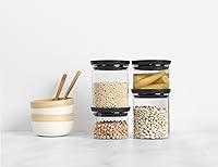 Algopix Similar Product 6 - Brabantia Stackable Glass Food Storage