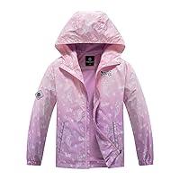 Algopix Similar Product 19 - MGEOY Girls Rain Jacket Lightweight