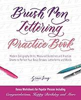 Algopix Similar Product 11 - Brush Pen Lettering Practice Book