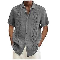 Algopix Similar Product 13 - Mens Hawaiian Short Sleeve Shirts