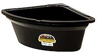 Algopix Similar Product 16 - Plastic Corner Feeder Bucket Black 