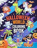 Algopix Similar Product 18 - Halloween World Coloring Book Cute