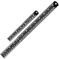 Algopix Similar Product 7 - Mr Pen Steel Rulers 2 Pcs 6 and