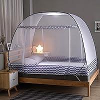 Algopix Similar Product 6 - Jsanh Mosquito Net for Bed Large Pop UP