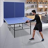 Algopix Similar Product 19 - Rakon Blue Folding Rolling Table Tennis