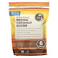 Algopix Similar Product 11 - Big Tree Farms Organic Brown Coconut