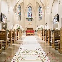 Algopix Similar Product 5 - HEALON White Wedding Aisle Runner Aisle